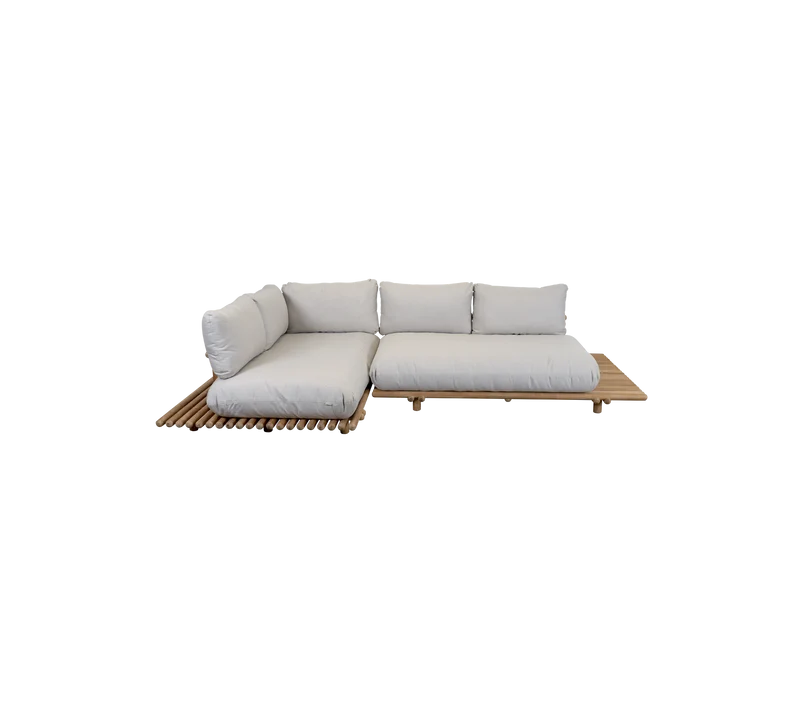 Sticks platform, corner sofa
