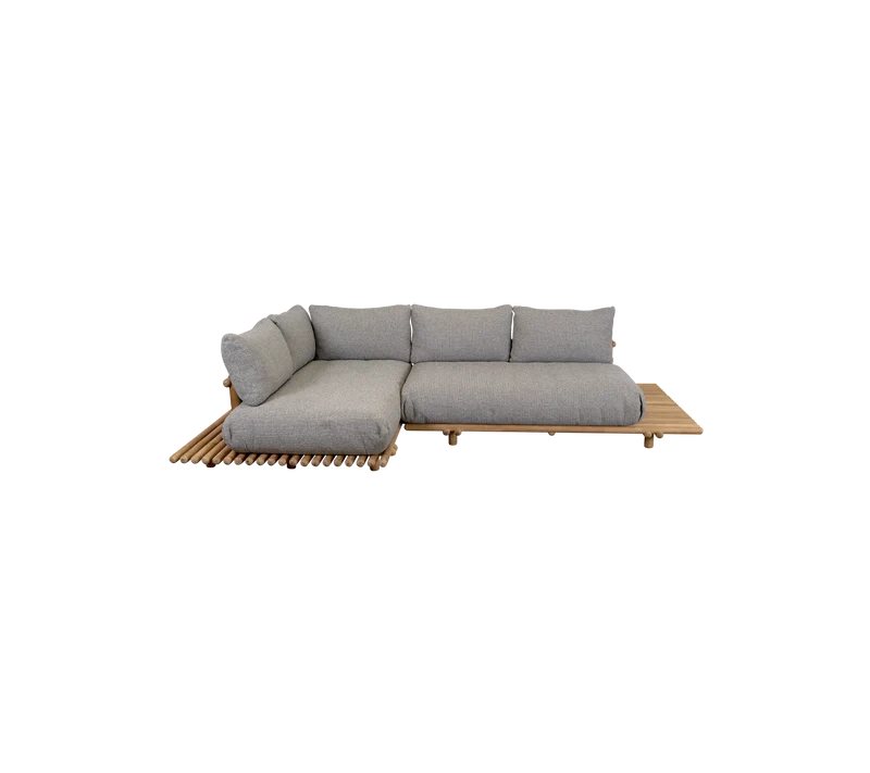 Sticks platform, corner sofa