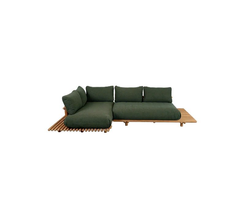 Sticks platform, corner sofa