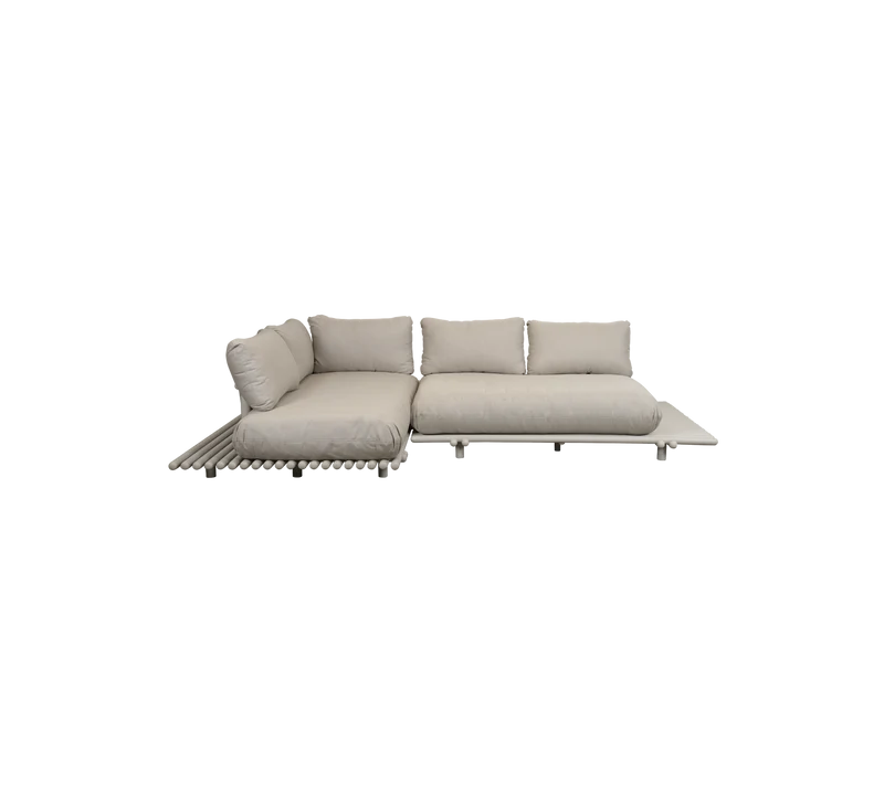 Sticks platform, corner sofa