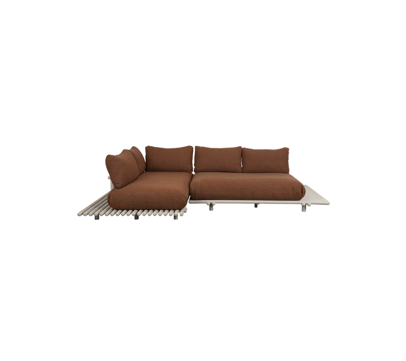 Sticks platform, corner sofa