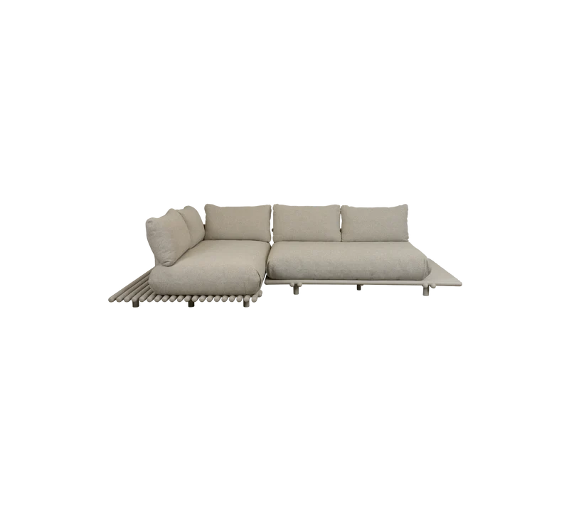 Sticks platform, corner sofa