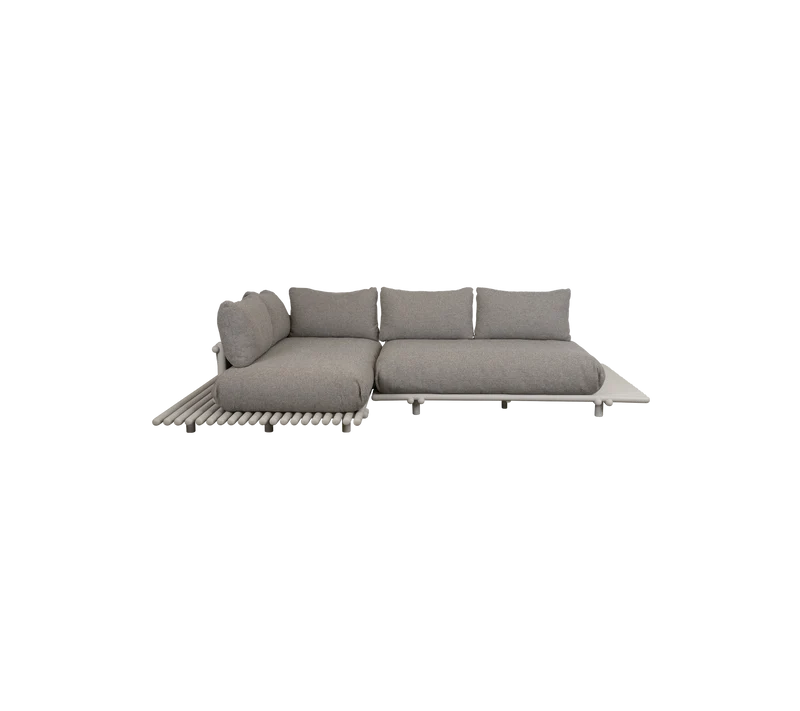 Sticks platform, corner sofa