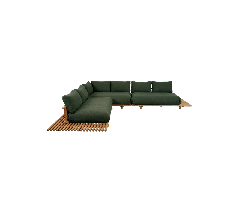 Sticks platform, corner sofa large