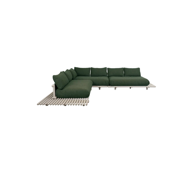 Sticks platform, corner sofa large
