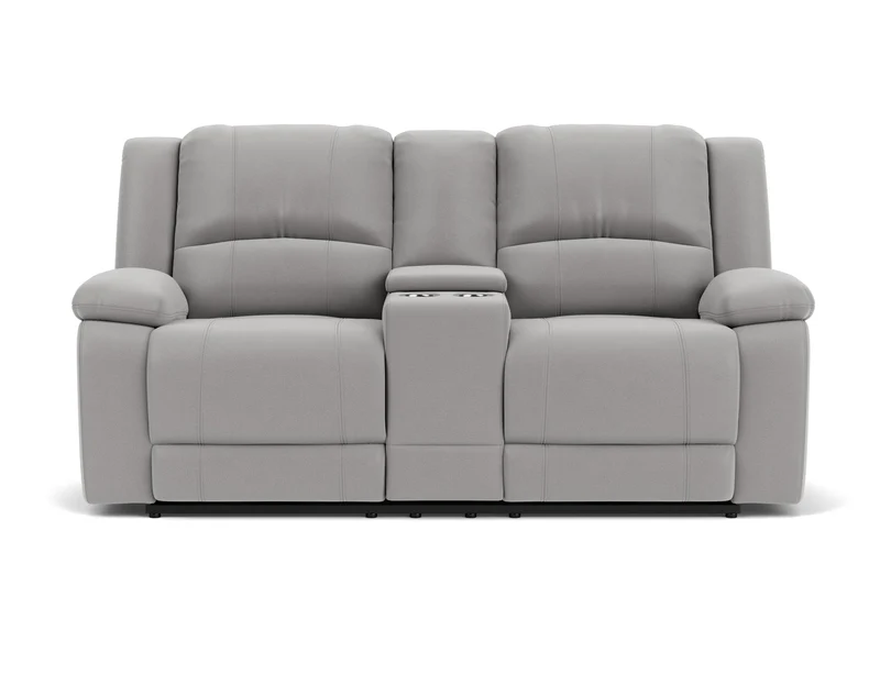 2 Seater with End Electric Recliners and Console