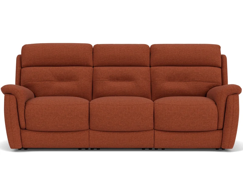 3 Seater With End Electric Recliners and Powered Headrests