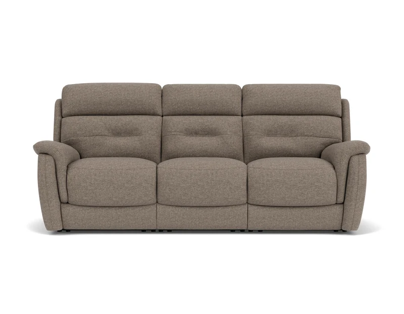 3 Seater With End Electric Recliners and Powered Headrests