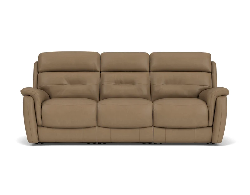 3 Seater With End Electric Recliners and Powered Headrests