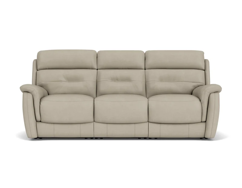 3 Seater With End Electric Recliners and Powered Headrests
