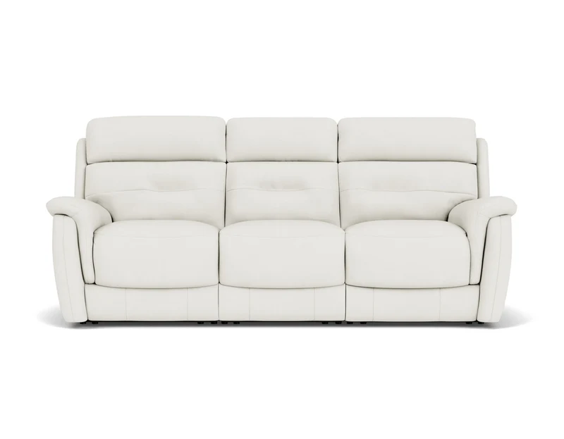 3 Seater With End Electric Recliners and Powered Headrests