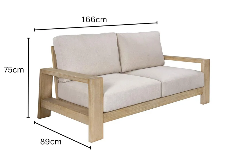 2 Seater Outdoor Sofa
