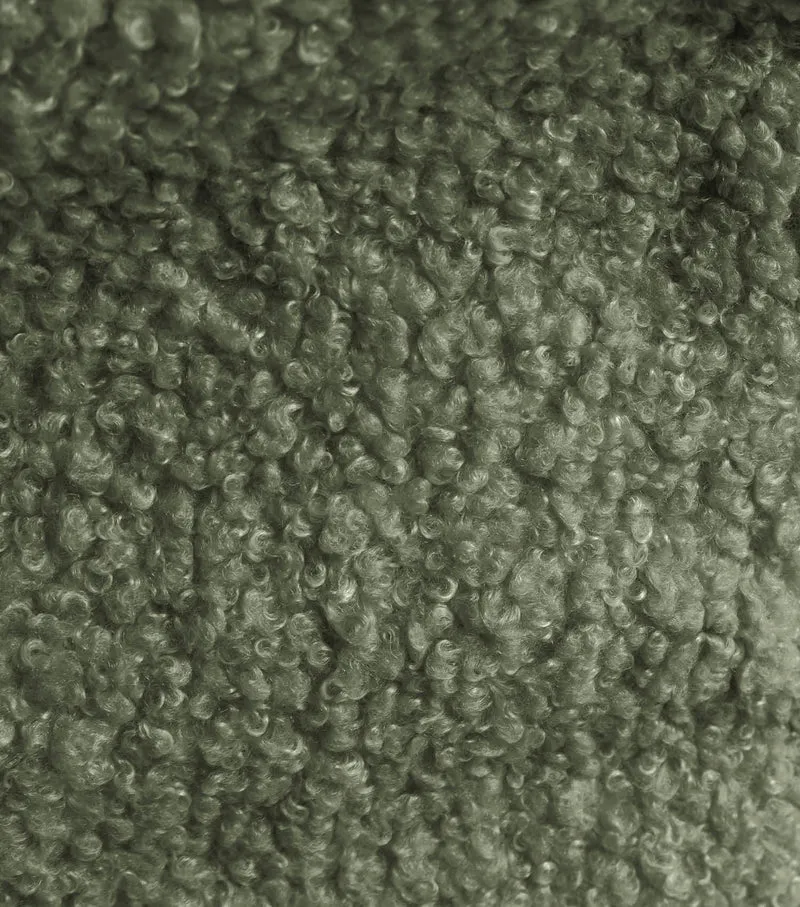 Bouclé Pouf 'Block'