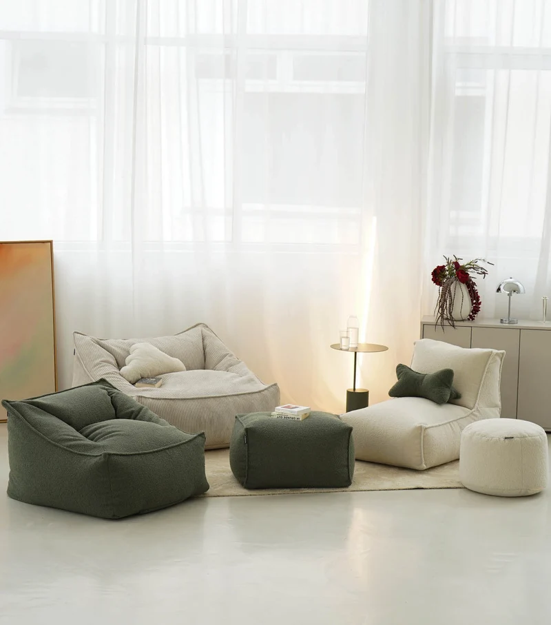 Bouclé Sitzsack 'Doze'