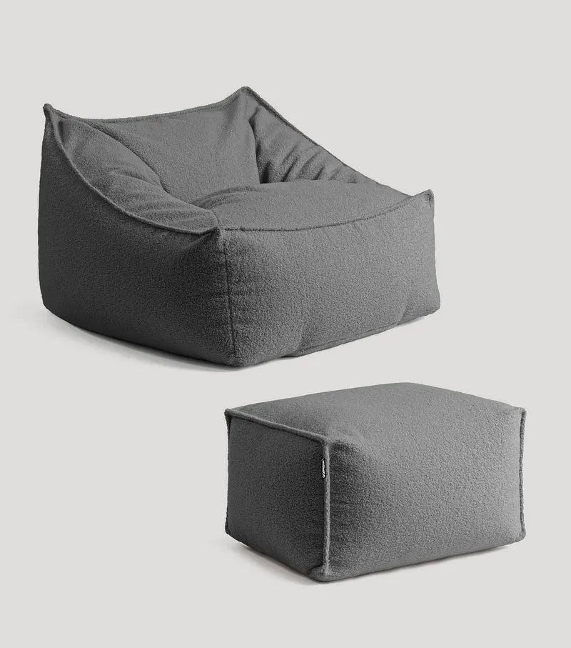 Sitzsack Sessel Bouclé 'Snug'