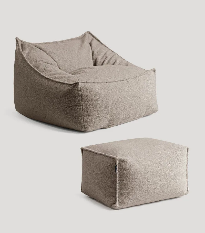 Sitzsack Sessel Bouclé 'Snug'