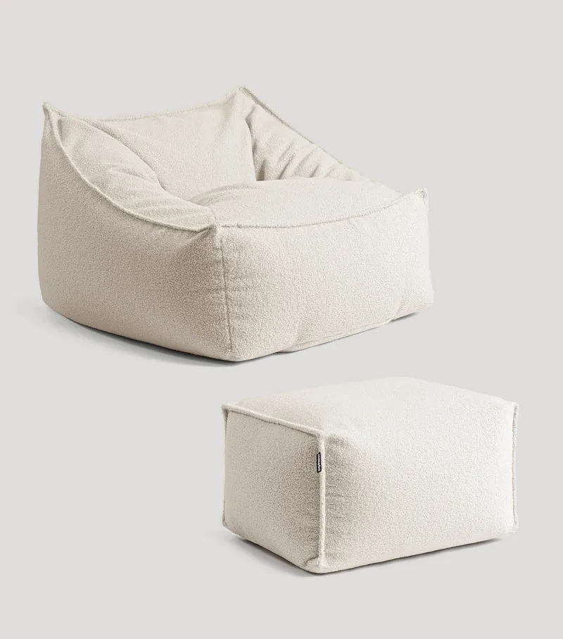 Sitzsack Sessel Bouclé 'Snug'