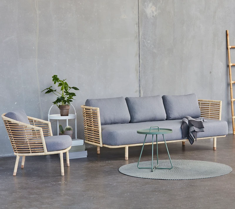 Sense 3-seater sofa