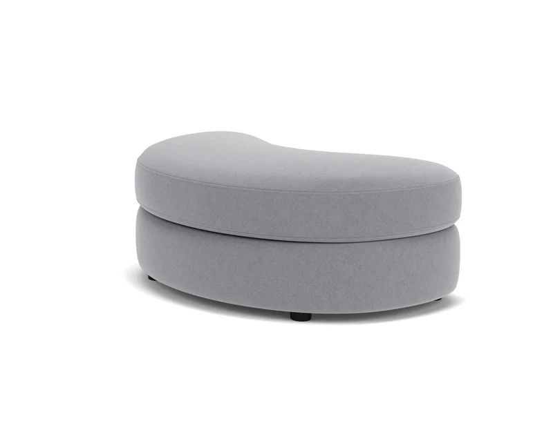 Half Moon Ottoman