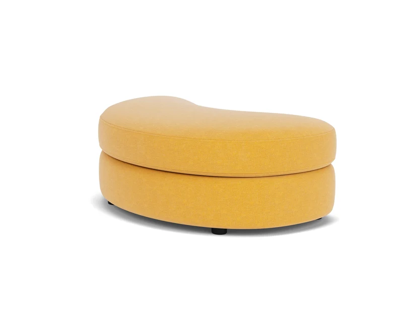 Half Moon Ottoman