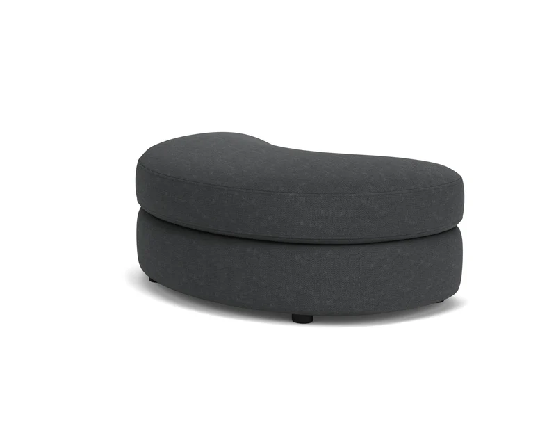 Half Moon Ottoman
