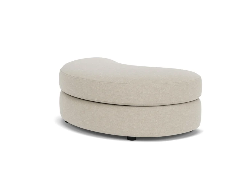Half Moon Ottoman
