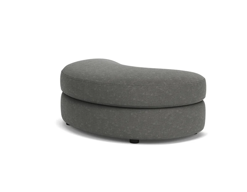 Half Moon Ottoman