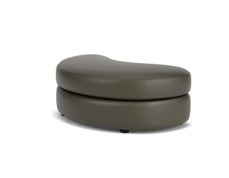 Half Moon Ottoman