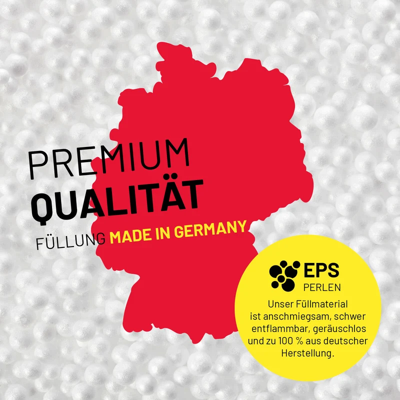 Pouf 3er-Set - Deutschland Edition