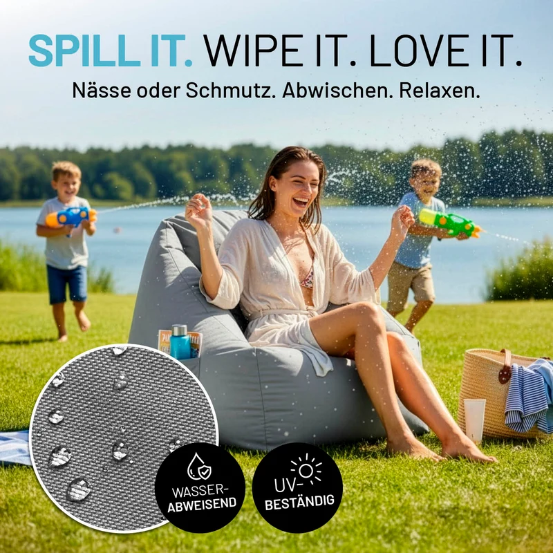 CrozyAir Luftsessel inkl. Luftpumpe 2GO