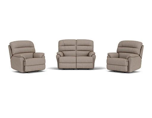 2 Seater with End Recliners + 2 Recliners