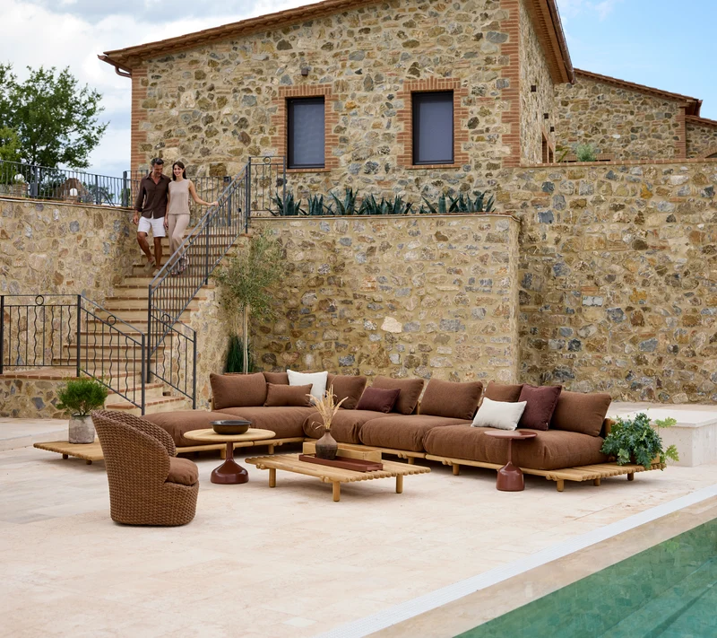 Sticks platform 1 1/2-seater, cushion