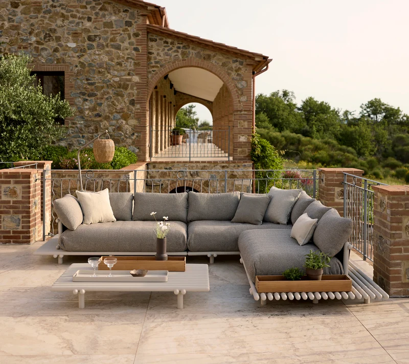 Sticks platform sofa module base