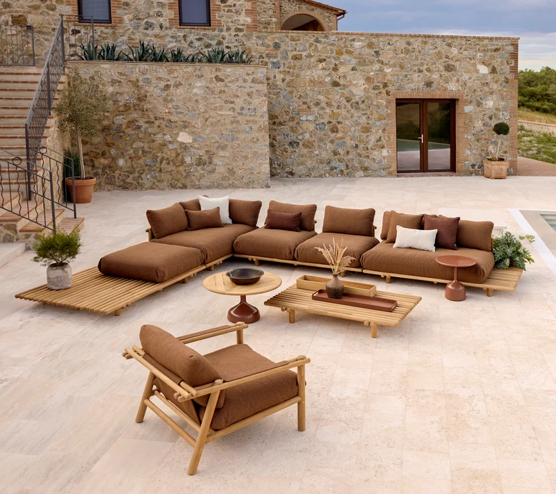 Sticks platform sofa module base