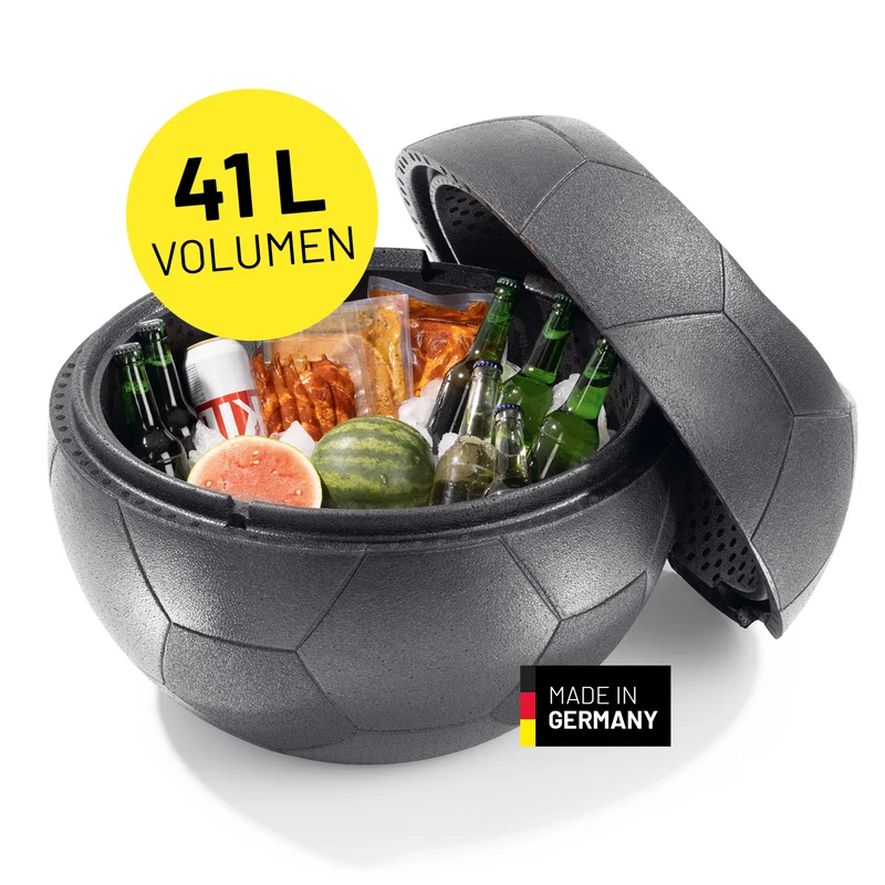 Fußball-Kühlbox mit Sitzfunktion 41 Liter