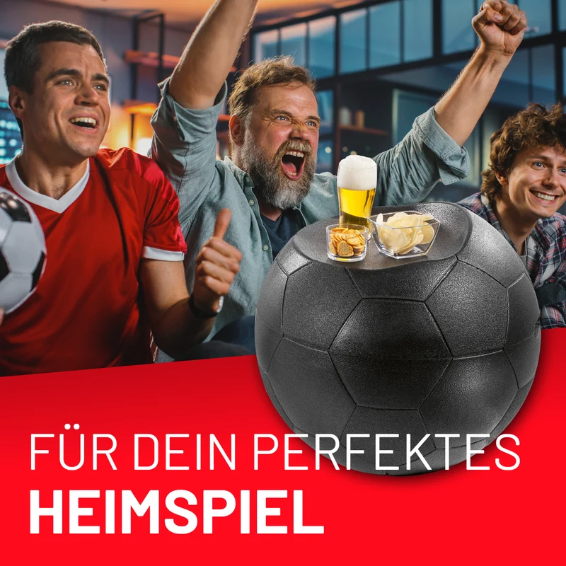 Fußball-Kühlbox mit Sitzfunktion 41 Liter