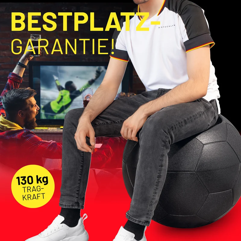 Fußball-Kühlbox mit Sitzfunktion 41 Liter