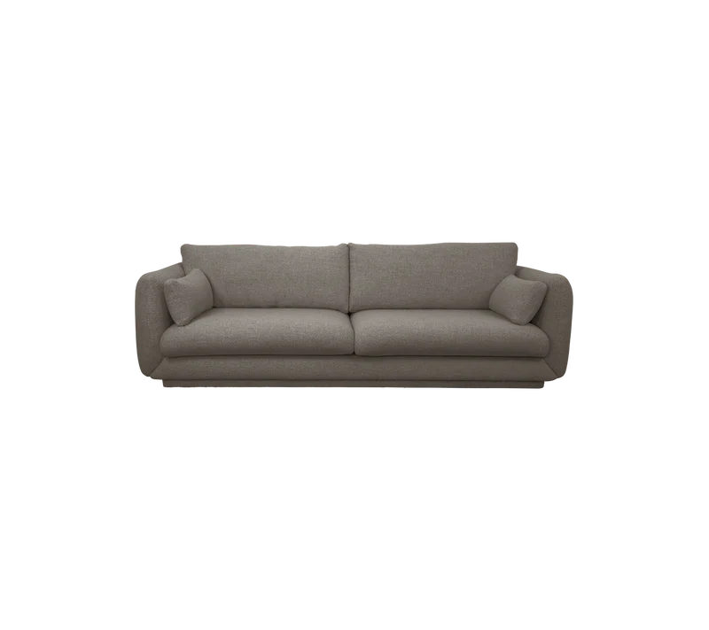 Bloom 3-seater sofa w/plinth