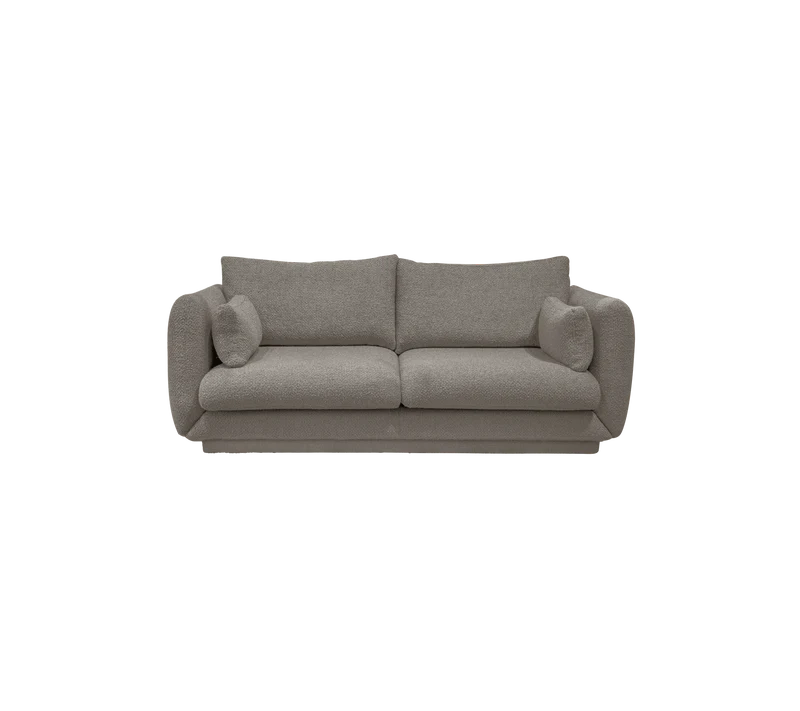 Bloom 2-seater sofa w/plinth