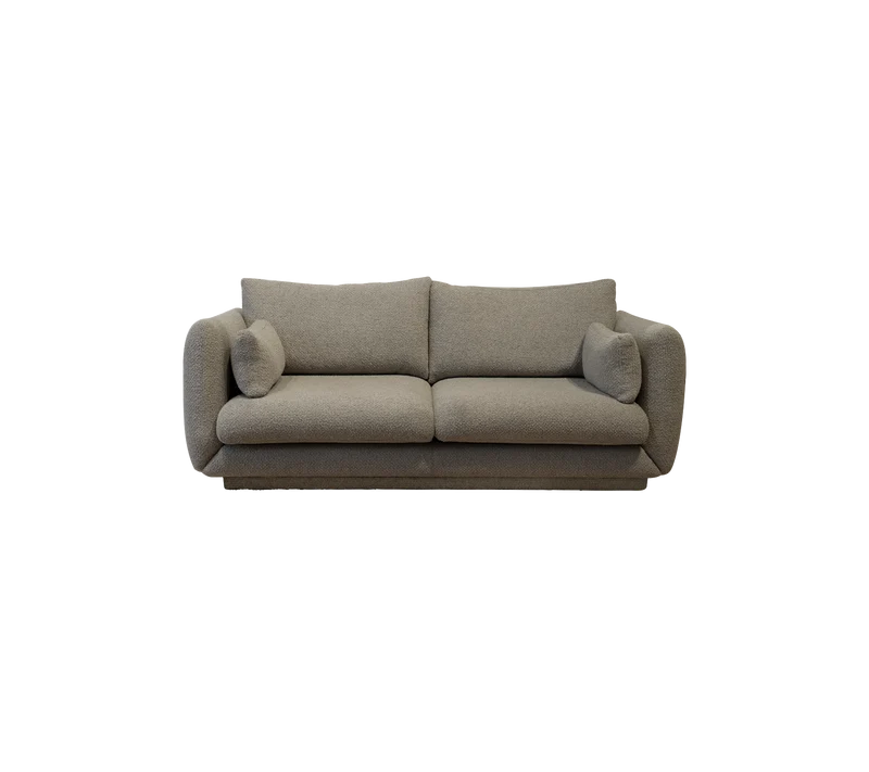 Bloom 2-seater sofa w/plinth