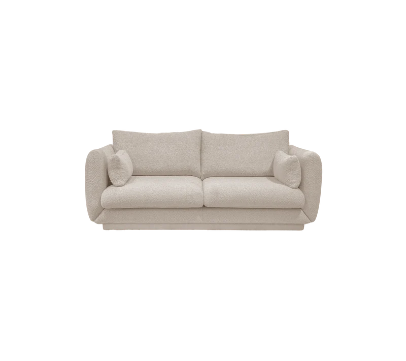 Bloom 2-seater sofa w/plinth