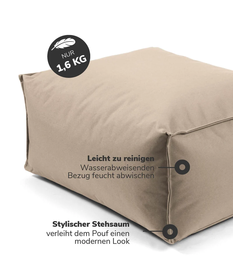 RELOVED Outdoor Pouf 'Der Ruhepouf'
