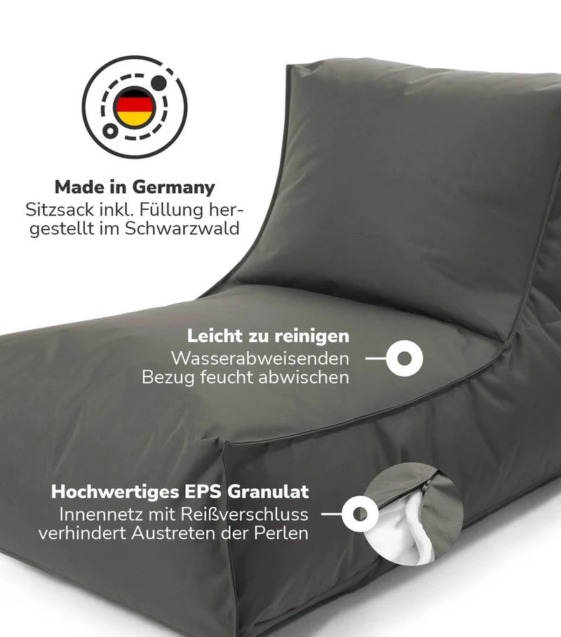 RELOVED Indoor & Outdoor Sitzsack 'Der Sundowner'