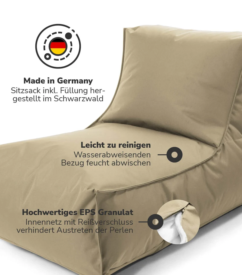 RELOVED Indoor & Outdoor Sitzsack 'Der Sundowner'
