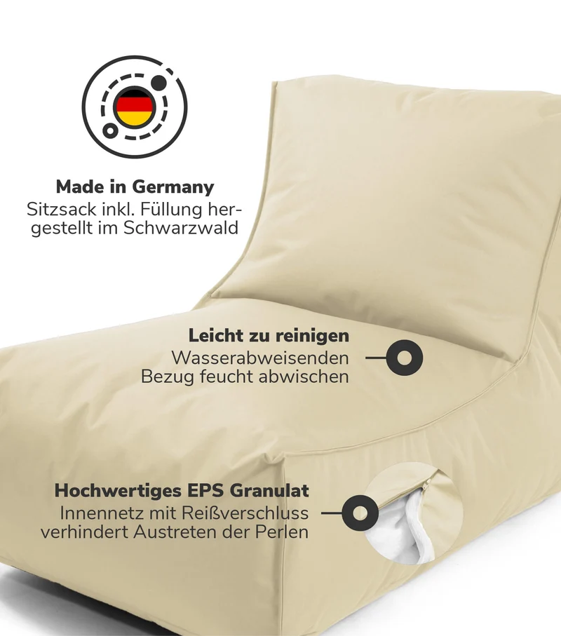 RELOVED Indoor & Outdoor Sitzsack 'Der Sundowner'