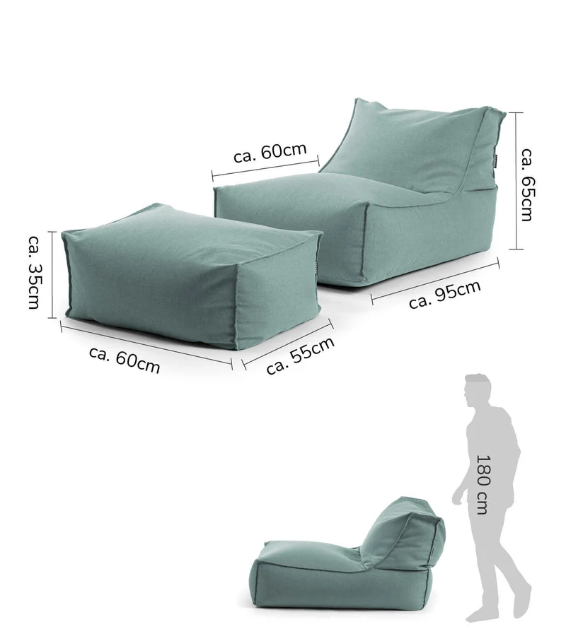 RELOVED Indoor & Outdoor Sitzsack 'Der Sundowner'