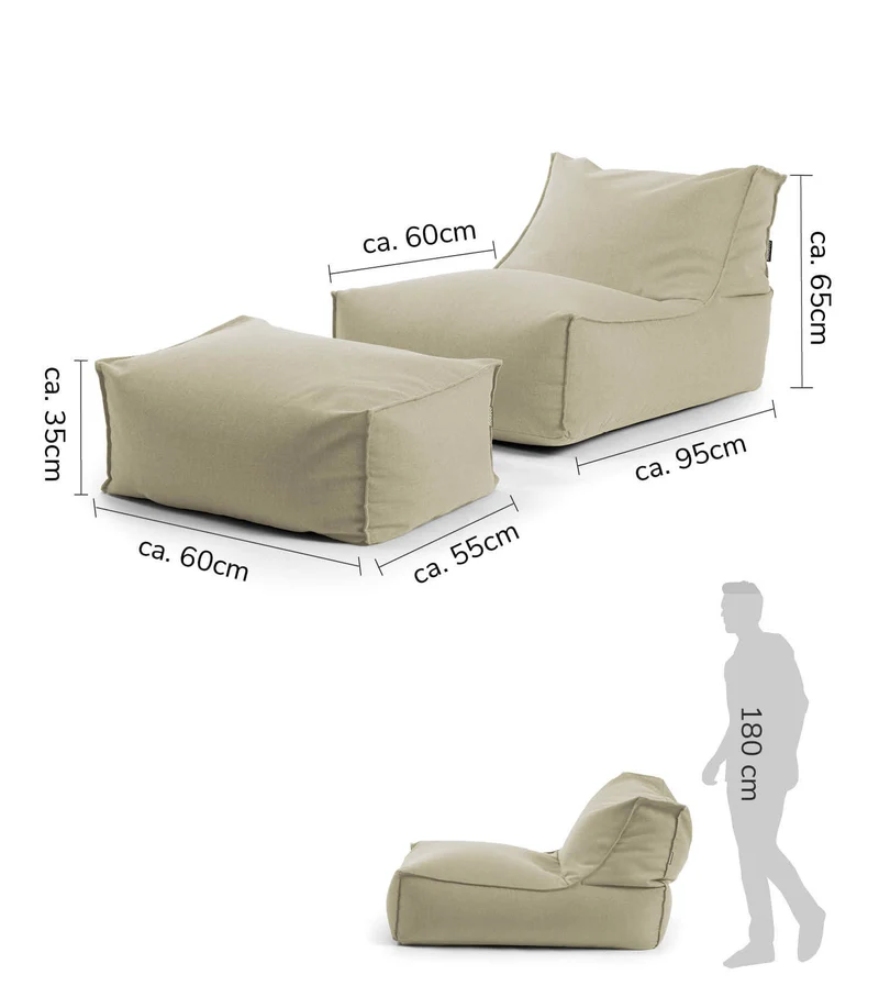 RELOVED Indoor & Outdoor Sitzsack 'Der Sundowner'