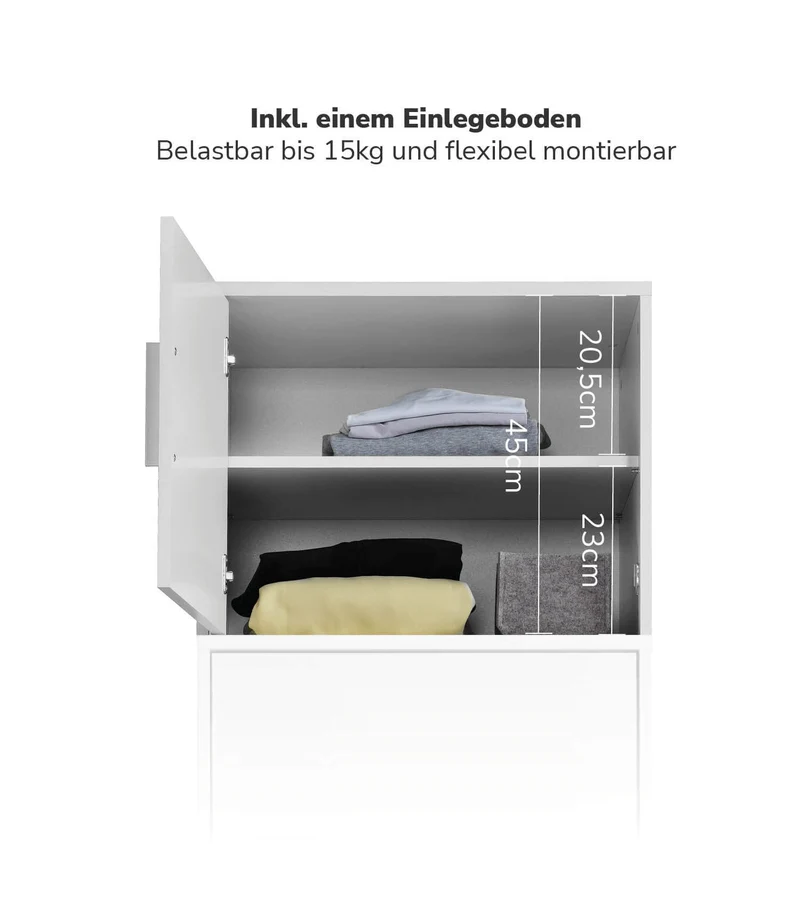 Kleiderschrankaufsatz 'Der Hochstapler'