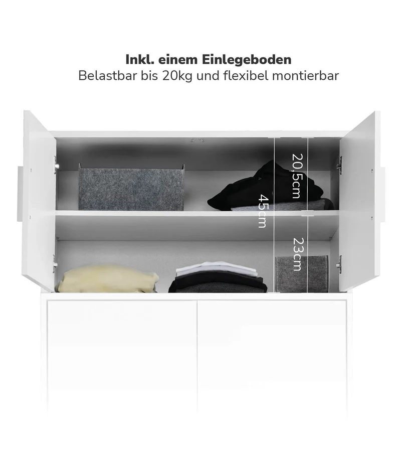 Kleiderschrankaufsatz 'Der Hochstapler'