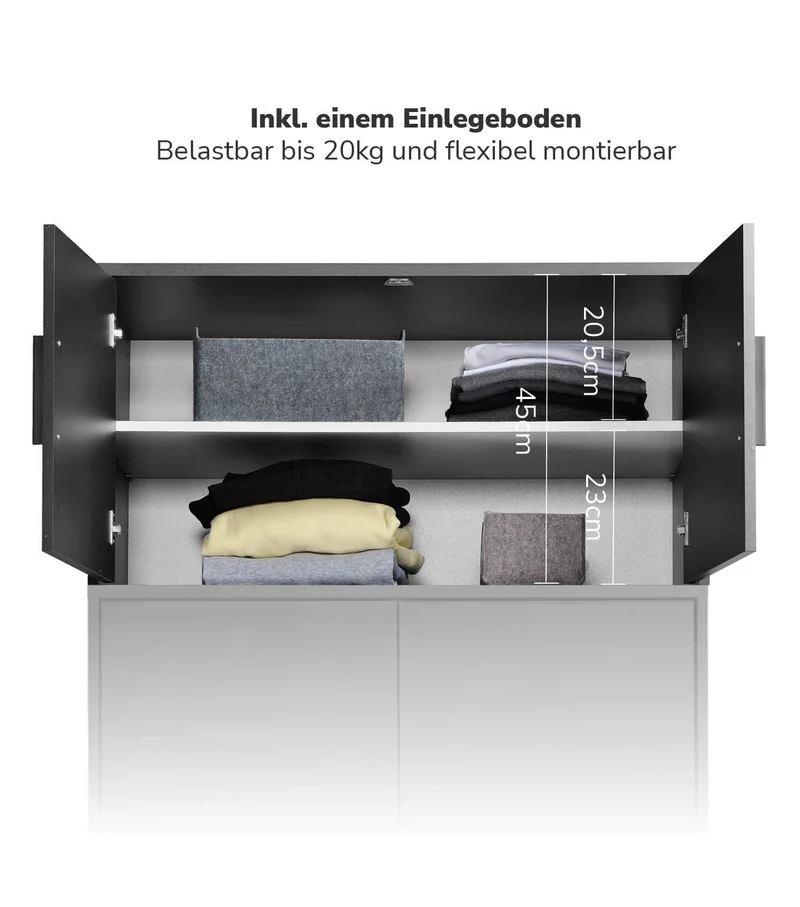 Kleiderschrankaufsatz 'Der Hochstapler'